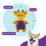 ⁦משחק ג`ירפה רוטט לכלב  Outward Hound⁩ – תמונה ⁦2⁩