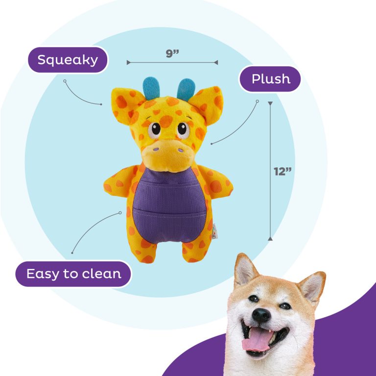 ⁦משחק ג`ירפה רוטט לכלב  Outward Hound⁩ – תמונה ⁦2⁩