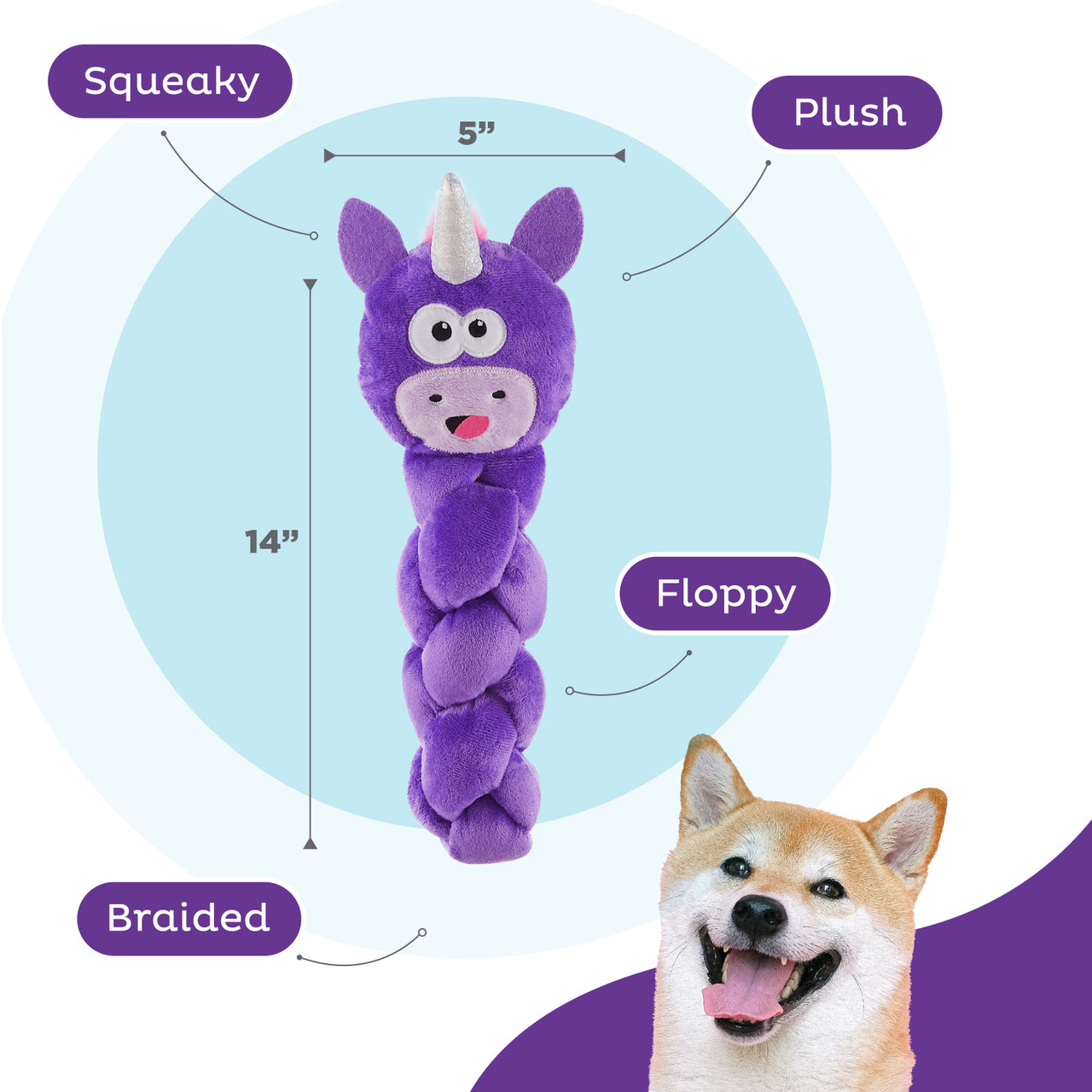 rllmqa1xoqkrmfynjpb3__21589 צמת חד קרן סגולה Outward Hound – תמונה 2