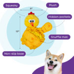 משטח פעילות אפרוח לכלב  Outward Hound – תמונה 3