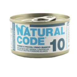 נטורל קוד 10 טונה ודגיגונים לחתול 85 גרם Natural Code